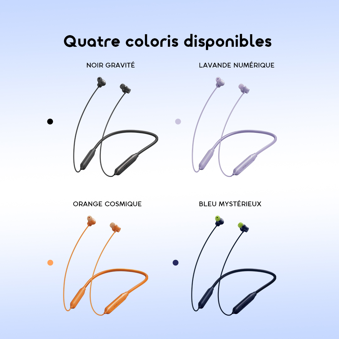 oraimo Earphone Necklace Neo OEB-310 10 Four Color Options oraimo Earphone Necklace Neo OEB-310 10 Four Color Options