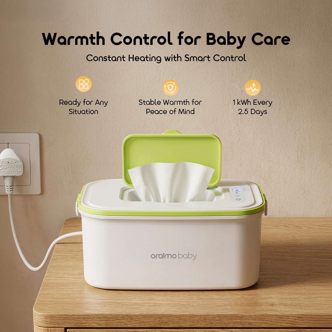 oraimo WarmEase Baby Wipe Warmer OBW-241A 02 warmth EN