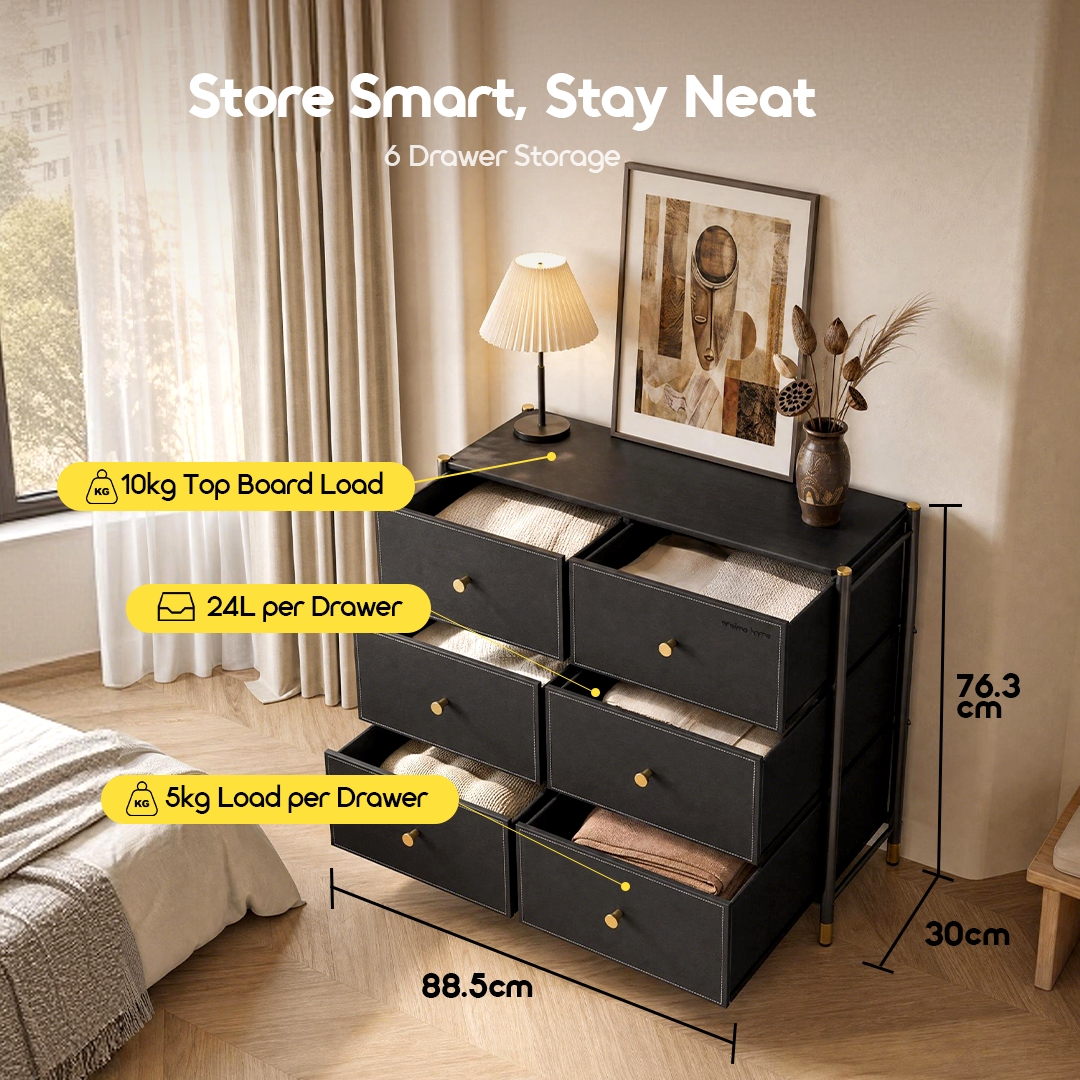oraimo storage dresser NoirDresser Air OHFN-004 02 main image alt