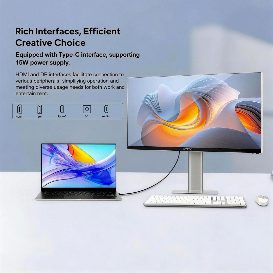 oraimo Monitor VisionPad 2K OF-SD200N 15 rich interfaces oraimo Monitor VisionPad 2K OF-SD200N 15 rich interfaces