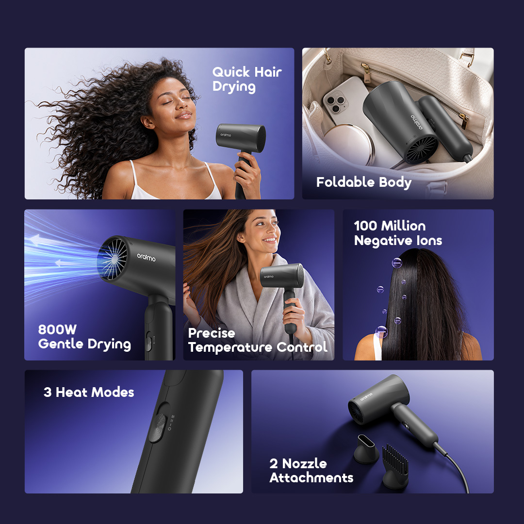 oraimo swiftdry 2 hair dryer ng OHD 210N 02 all features overview