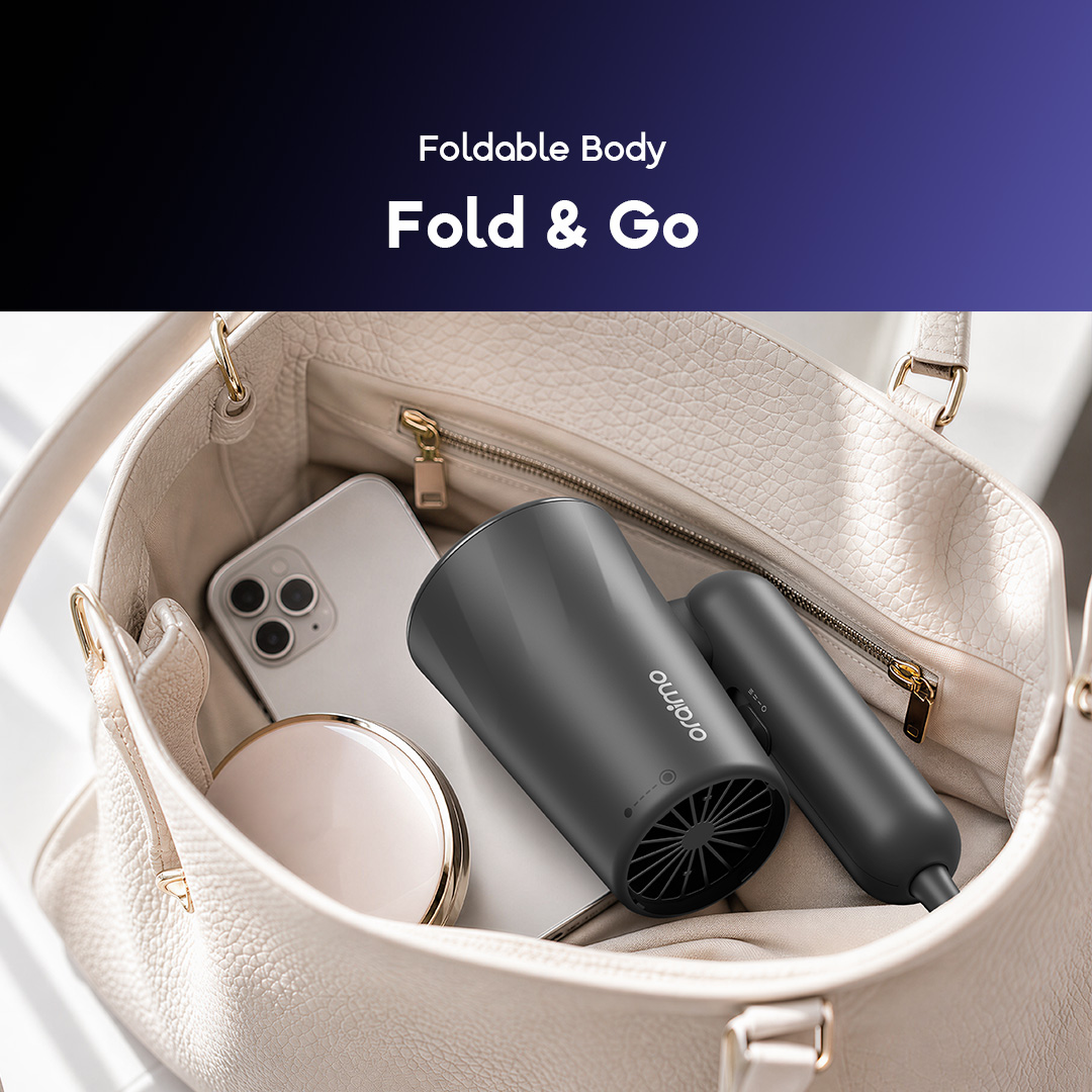 oraimo swiftdry 2 hair dryer ng OHD 210N 04 fold and go