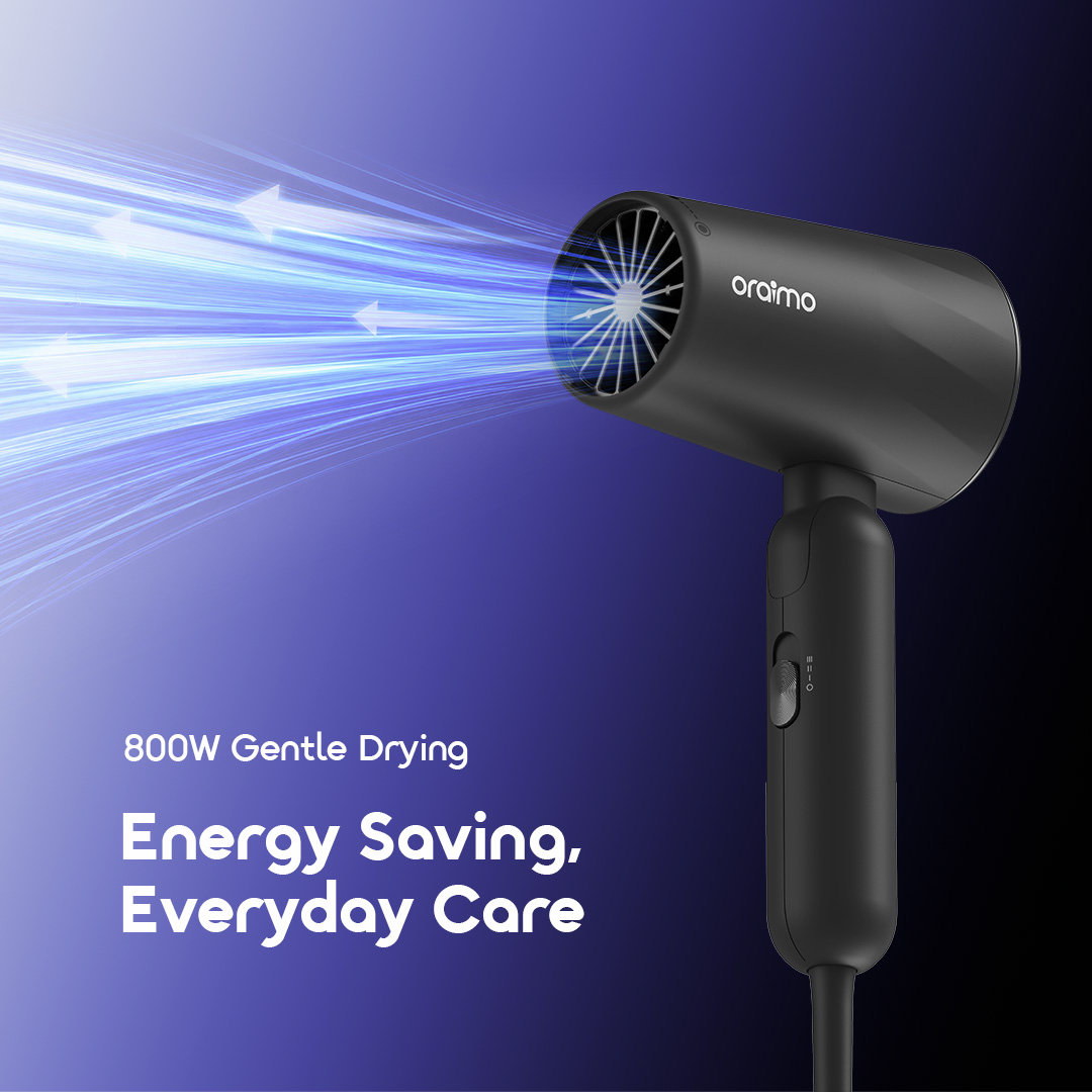 oraimo swiftdry 2 hair dryer ng OHD 210N 06 energy saving everyday care