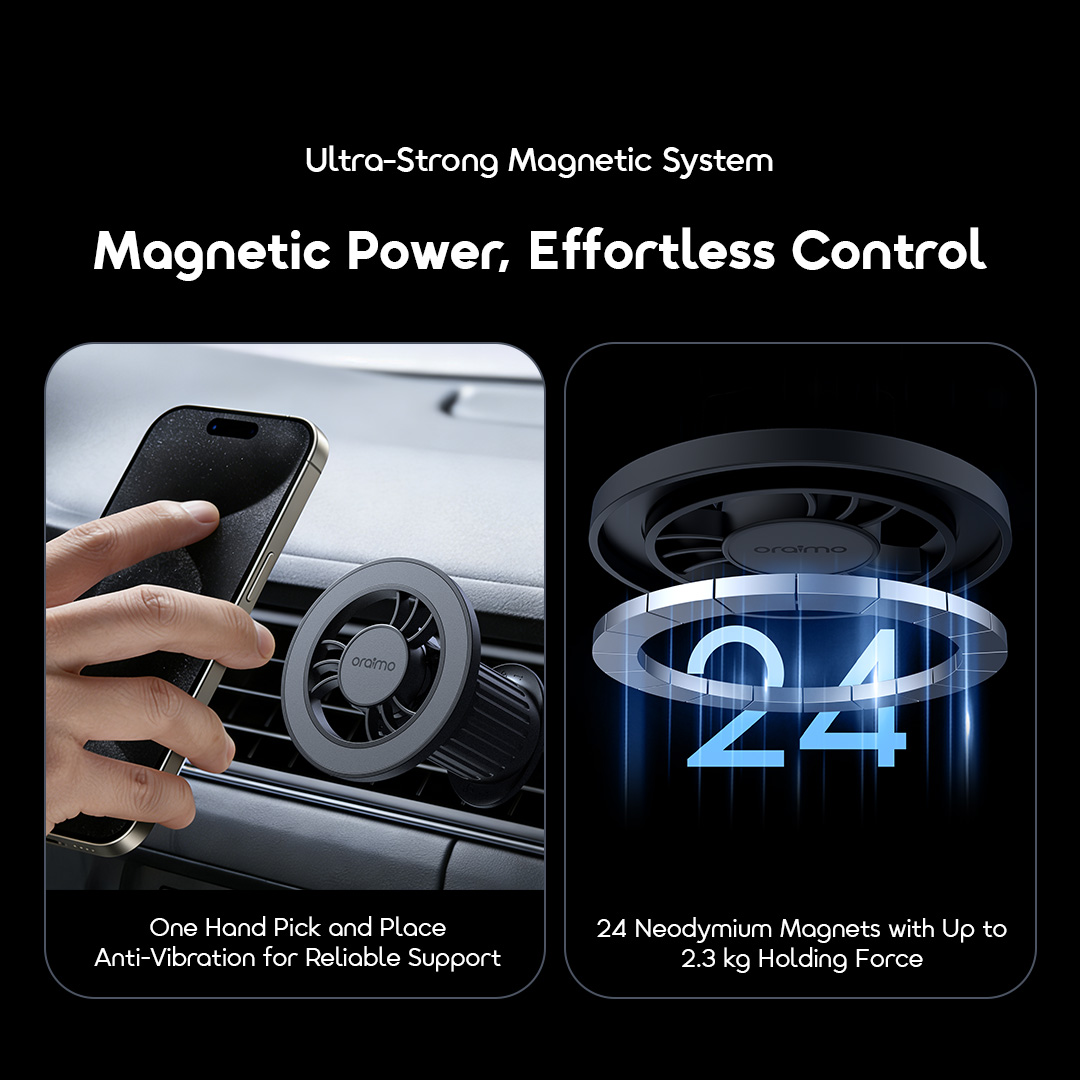 oraimo hydra 8 ocm-30 03 ultra strong magnetic system