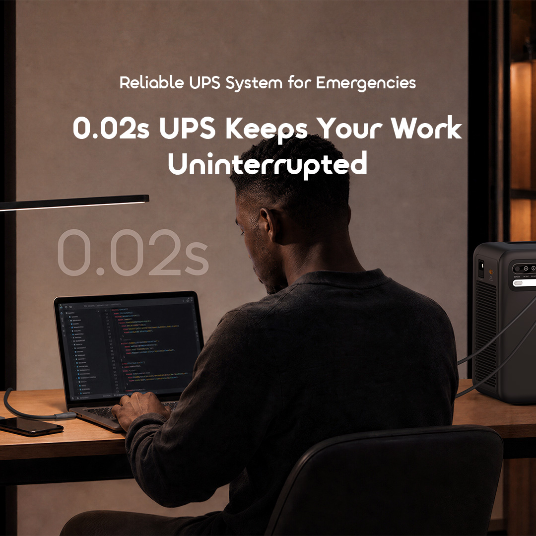 oraimo KILI OPS-5102 0.02s UPS keeps work uninterrupted
