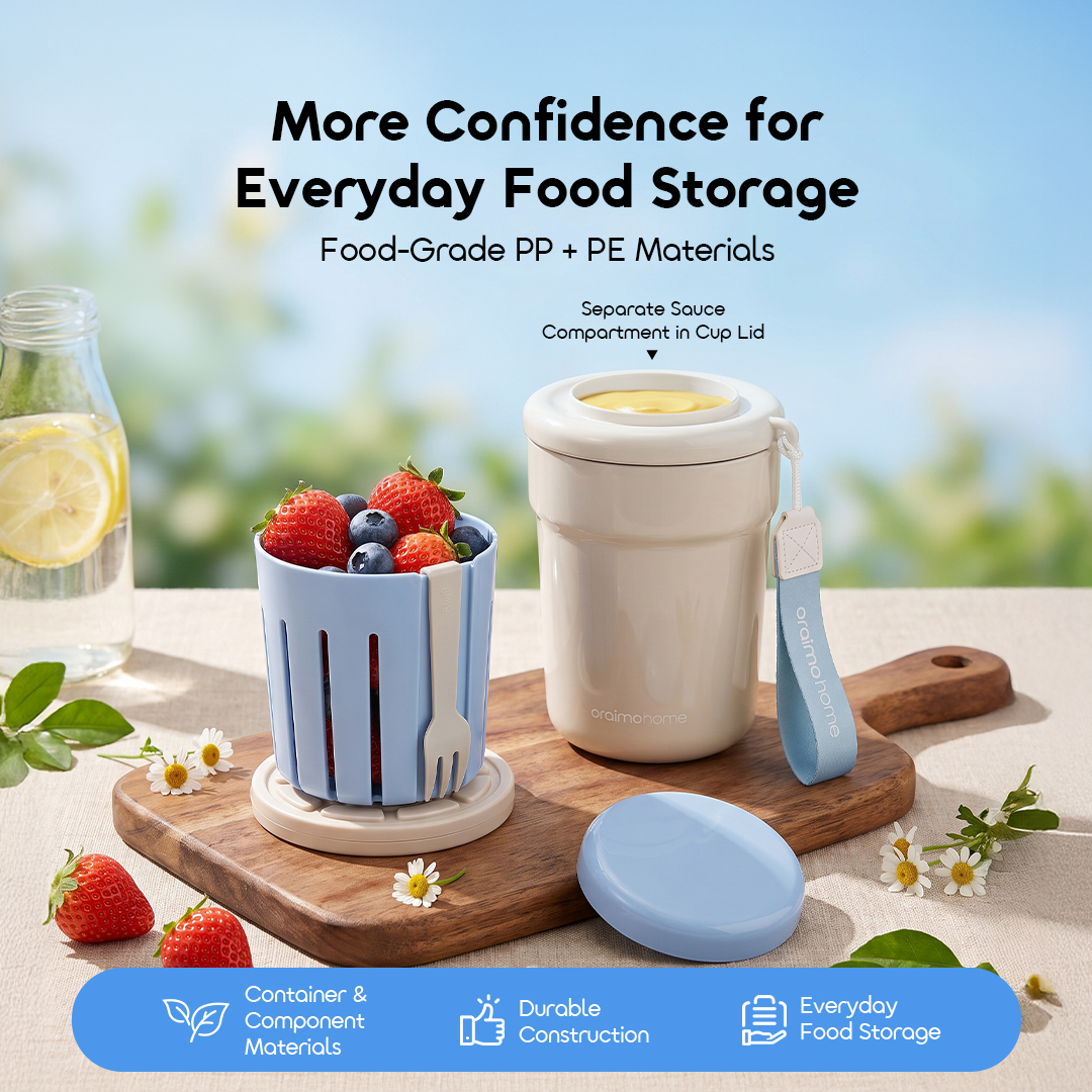 oraimo CoolFresh Reusable Cooling Iced Fresh Box & Salad Cup Set