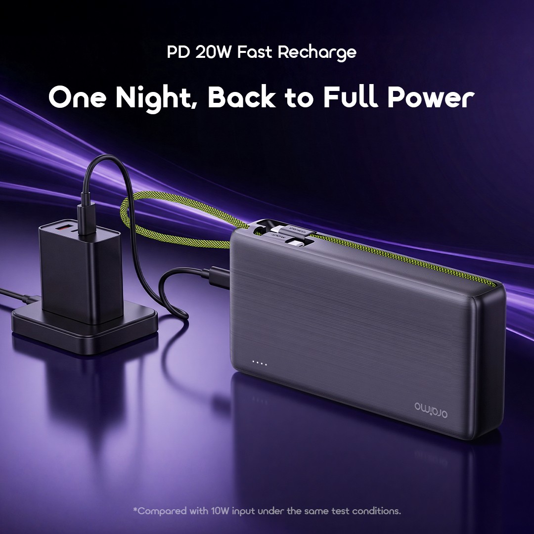 oraimo powerbank powernoval22 opb 5205cm graphiteblack 05 pd 20w fast recharge oraimo powerbank powernoval22 opb 5205cm graphiteblack 05 pd 20w fast recharge