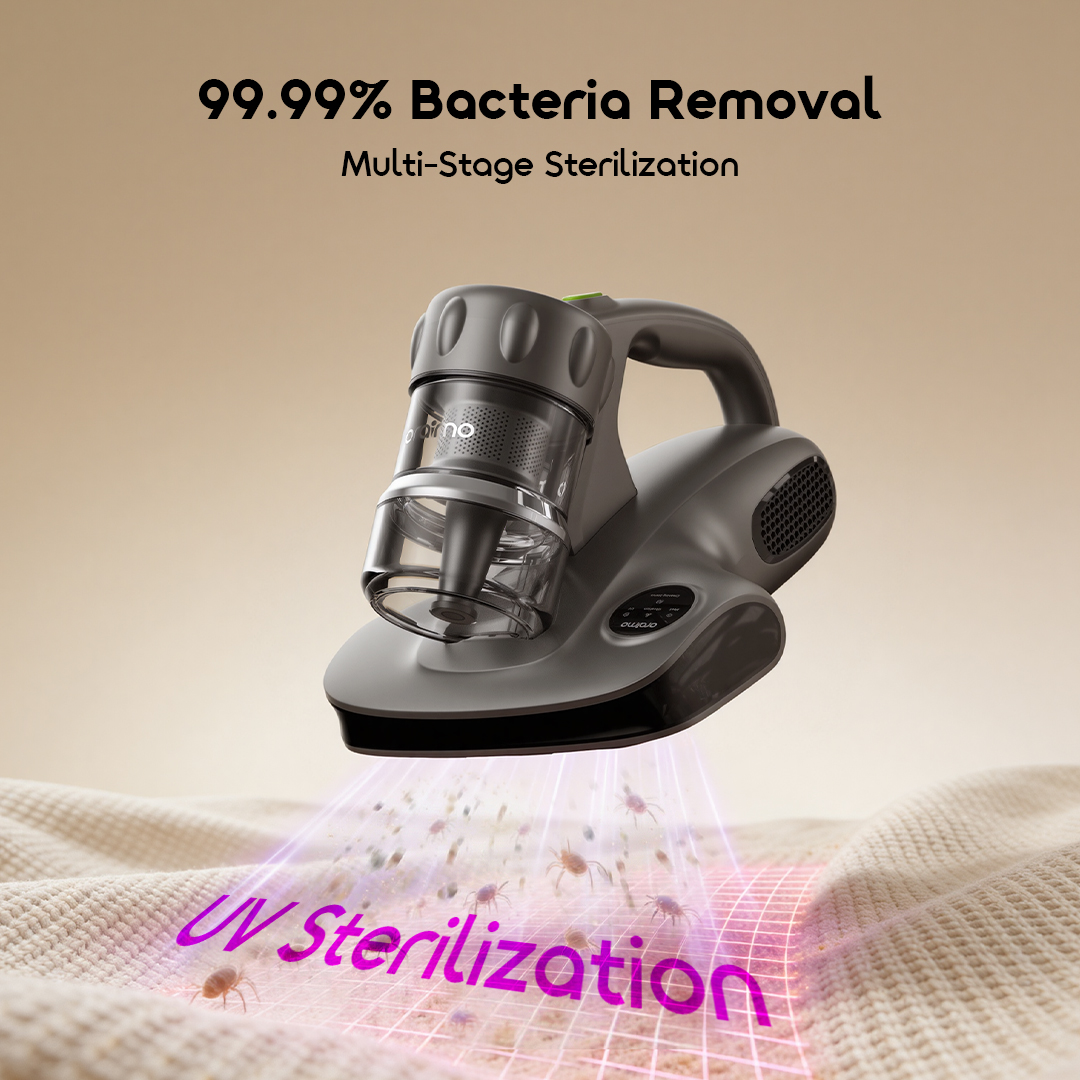 oraimo Mattress Vacuum Cleaner CozyClean OSH-012A 05 99.99% Bacteria Removal