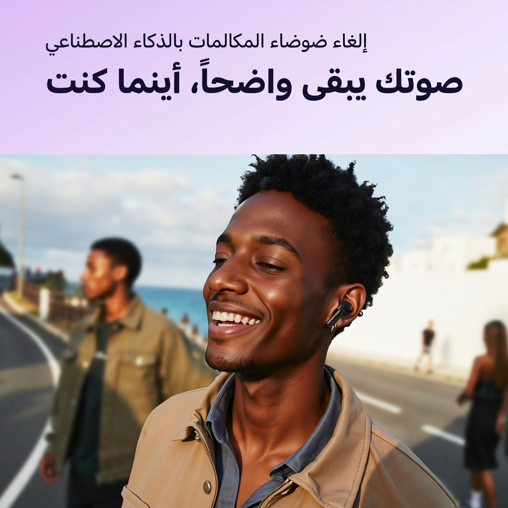 oraimo wireless earbuds SpaceBuds Lite OTW-324 AI call noise cancellation