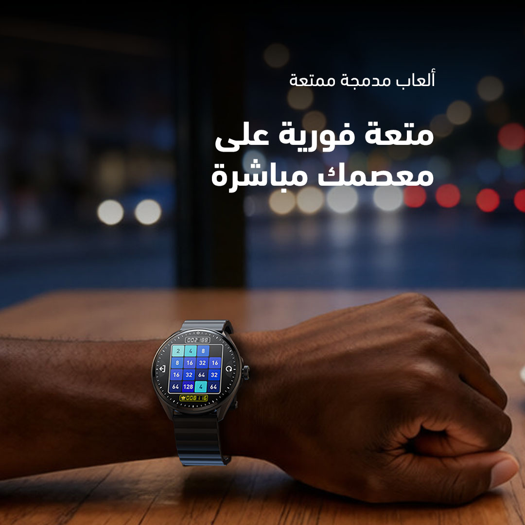 oraimo Smart Watch Watch Nova 2R Lite OSW-824 8 Built-In Fun Games