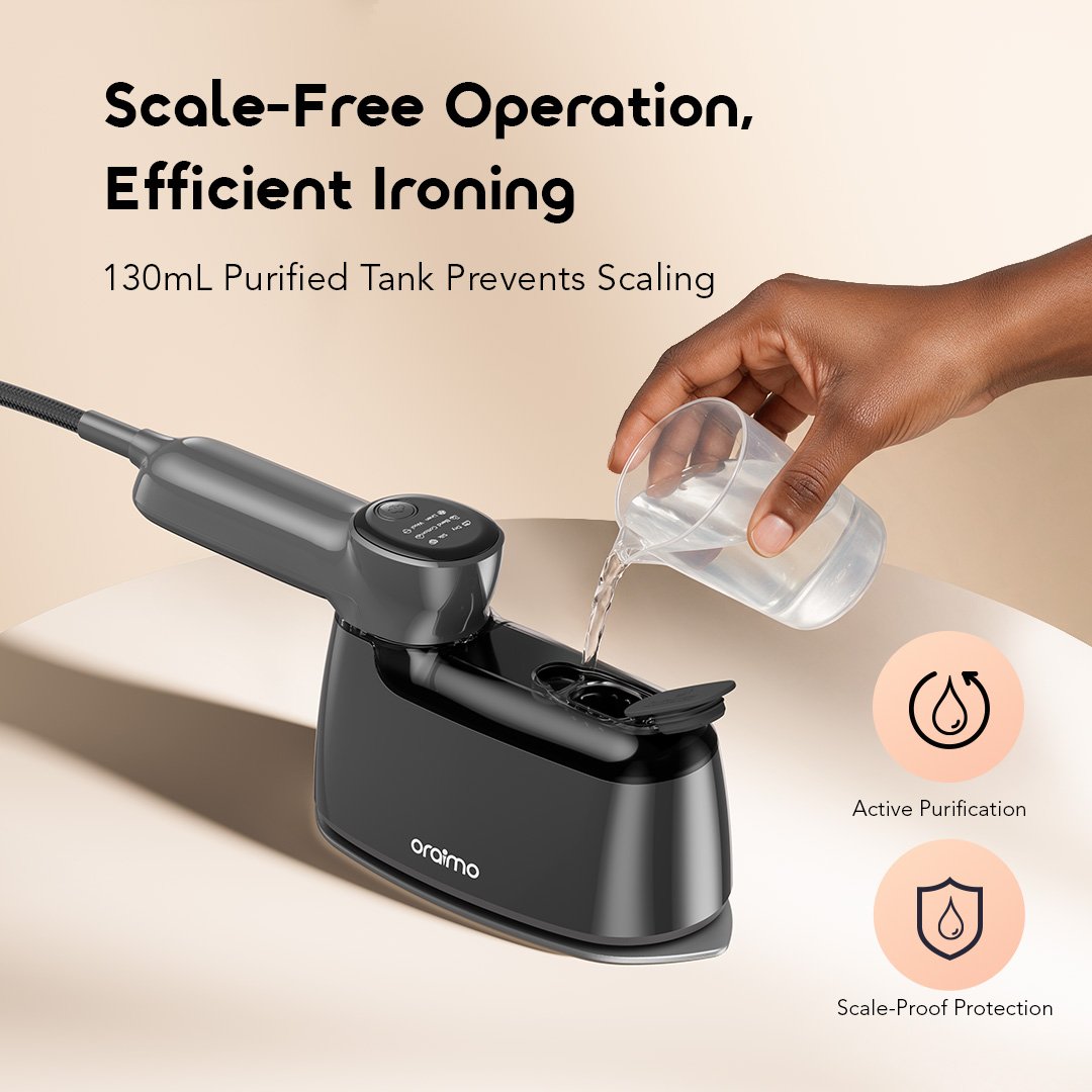 oraimo steamcore lite electric iron africa OEI-201A 05 scale free
