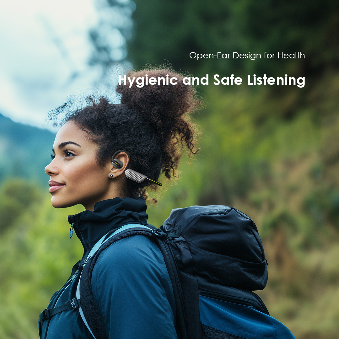 Open-Ear Headphones OpenCriclet 2 OPN-672 safe listening