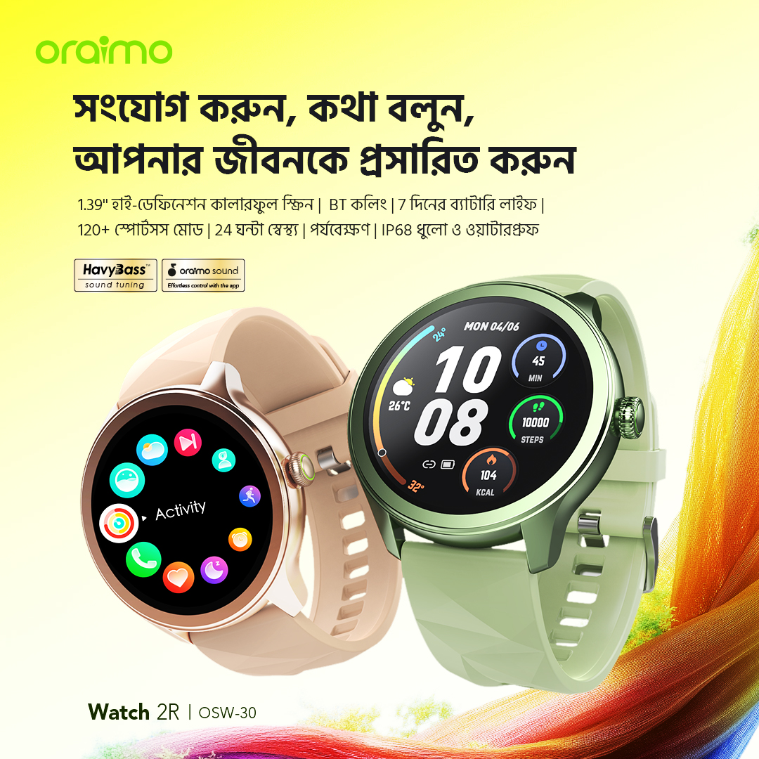 স্মার্ট ওয়াচ Watch 2R OSW-30