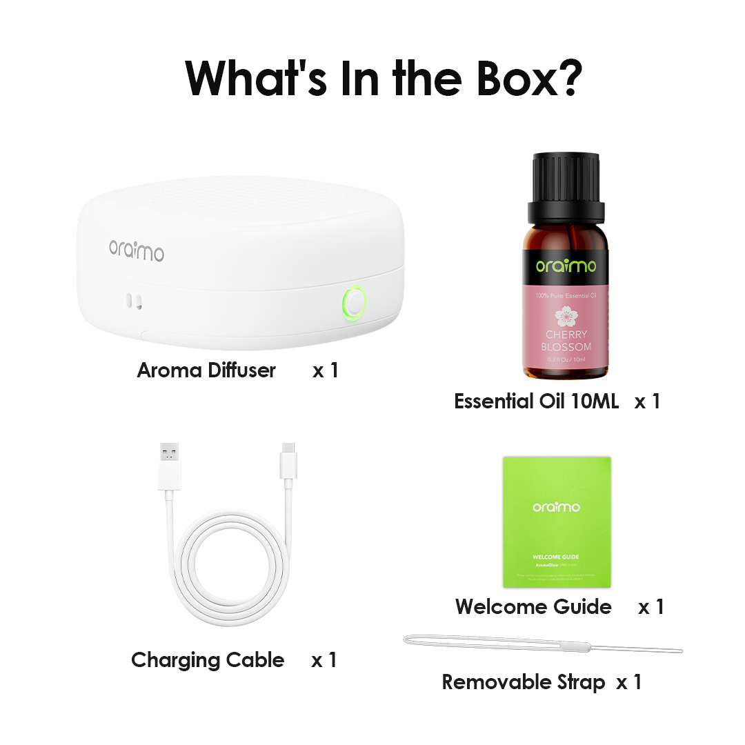 oraimo Aroma Diffuser AromaGo OAD-211A package
