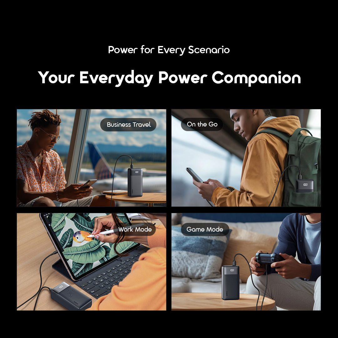 oraimo 27000mAh Power Bank PowerNova QF1 OPB-7270Q Everyday Essentials oraimo 27000mAh Power Bank PowerNova QF1 OPB-7270Q Everyday Essentials