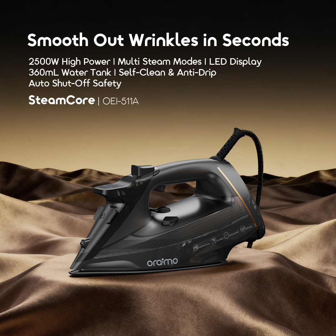 oraimo electric iron steamcore oei-511a features 1 oraimo electric iron steamcore oei-511a features 1
