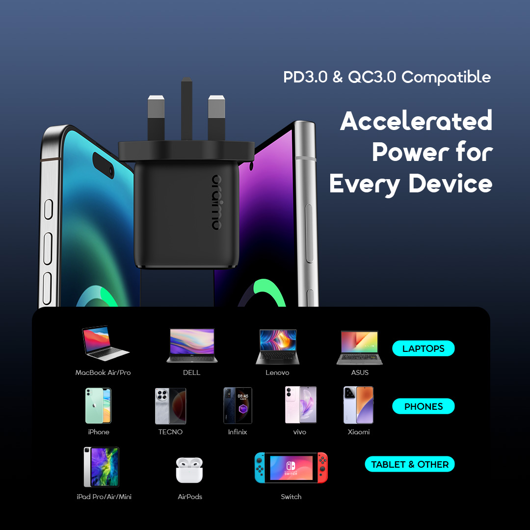 oraimo uk type plug 20w compatible charger kit powercube 202 ocw-5202u compatibility 5 oraimo uk type plug 20w compatible charger kit powercube 202 ocw-5202u compatibility 5