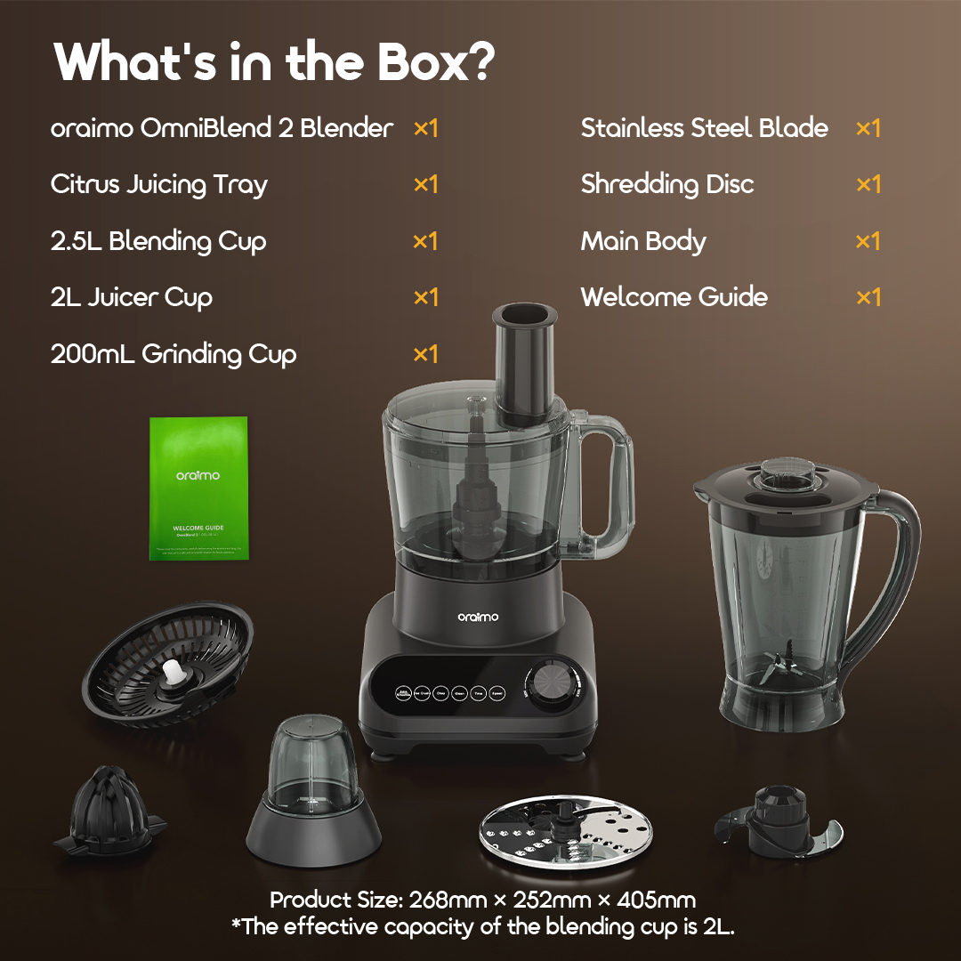 oraimo blender omniblend2 obl-881a package