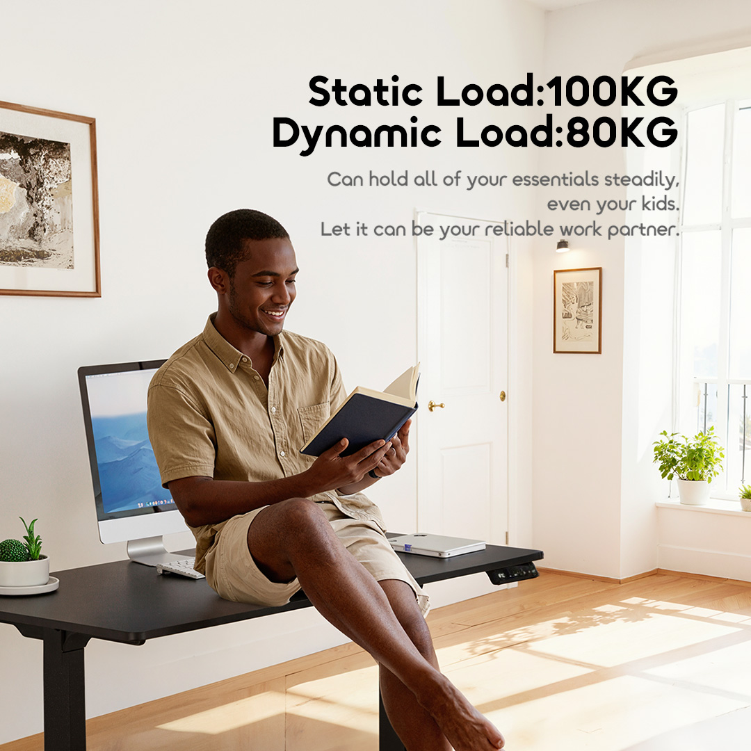 oraimo FlexiStation Electric Standing Desk OHFE-001 5 Static Load:100KG Dynamic Load:80KG