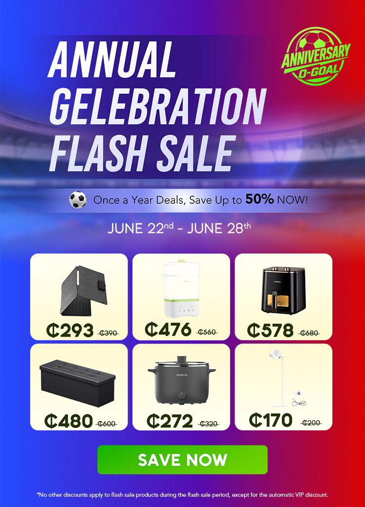 oraimo 5th Anniversary Flash Sale-2