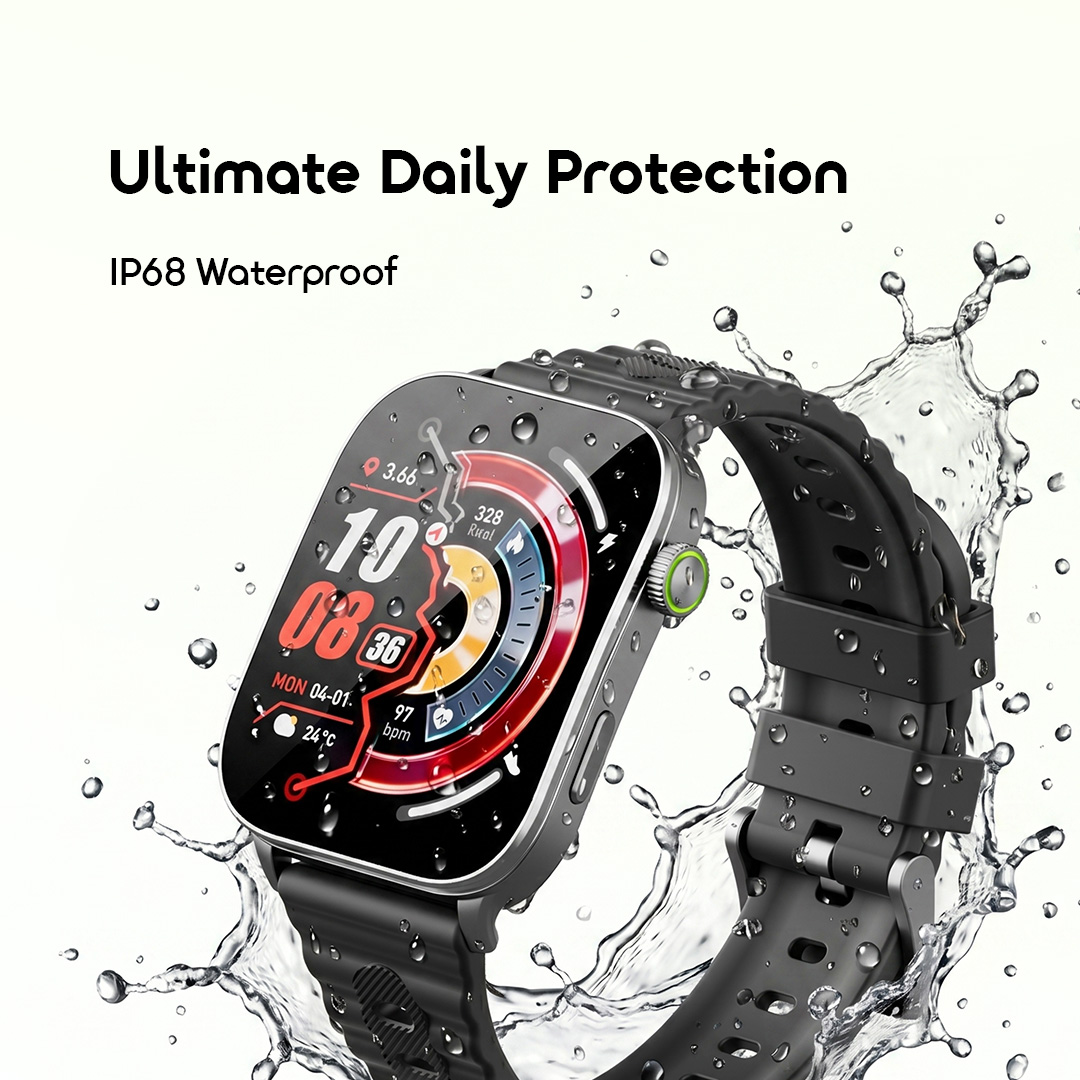 oraimo Smart Watch Watch Nova 2 Air OSW-814S 11 IP68 Waterproof Ultimate Daily Protection
