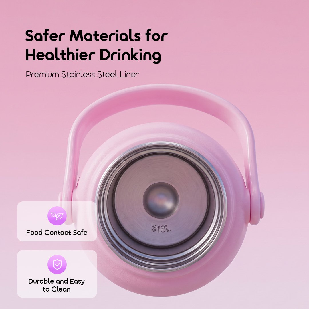 oraimo baby Insulated Water Bottle for Babies and Toddlers DualTherm OBF-533B 06 Premium Stainless Steel Liner