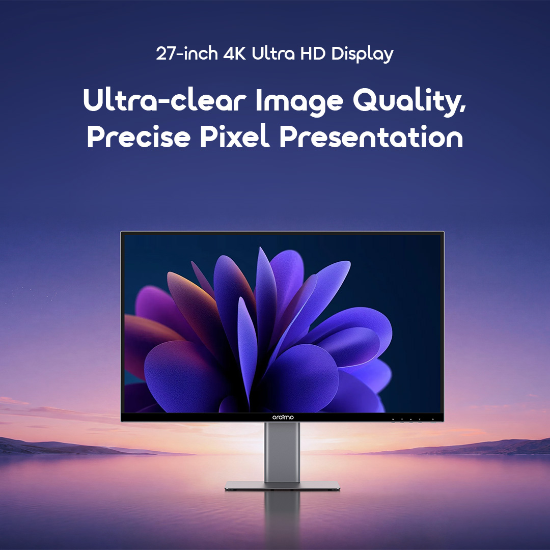 oraimo VisionPad 4K 27-Inch 4K HD Computer Screen Monitor