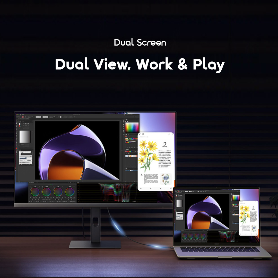 oraimo VisionPad 4K 27-Inch 4K HD Computer Screen Monitor