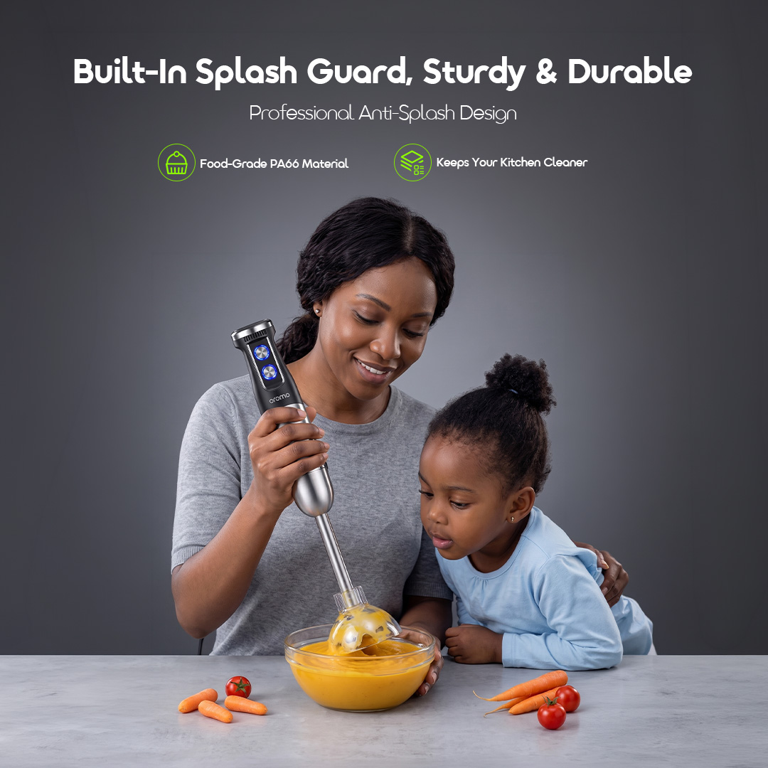 oraimo OmniBlend 3 800W 6-In-1 Rapid Blending Hand Blender