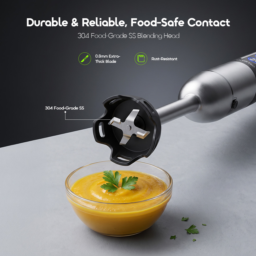 oraimo OmniBlend 3 800W 6-In-1 Rapid Blending Hand Blender