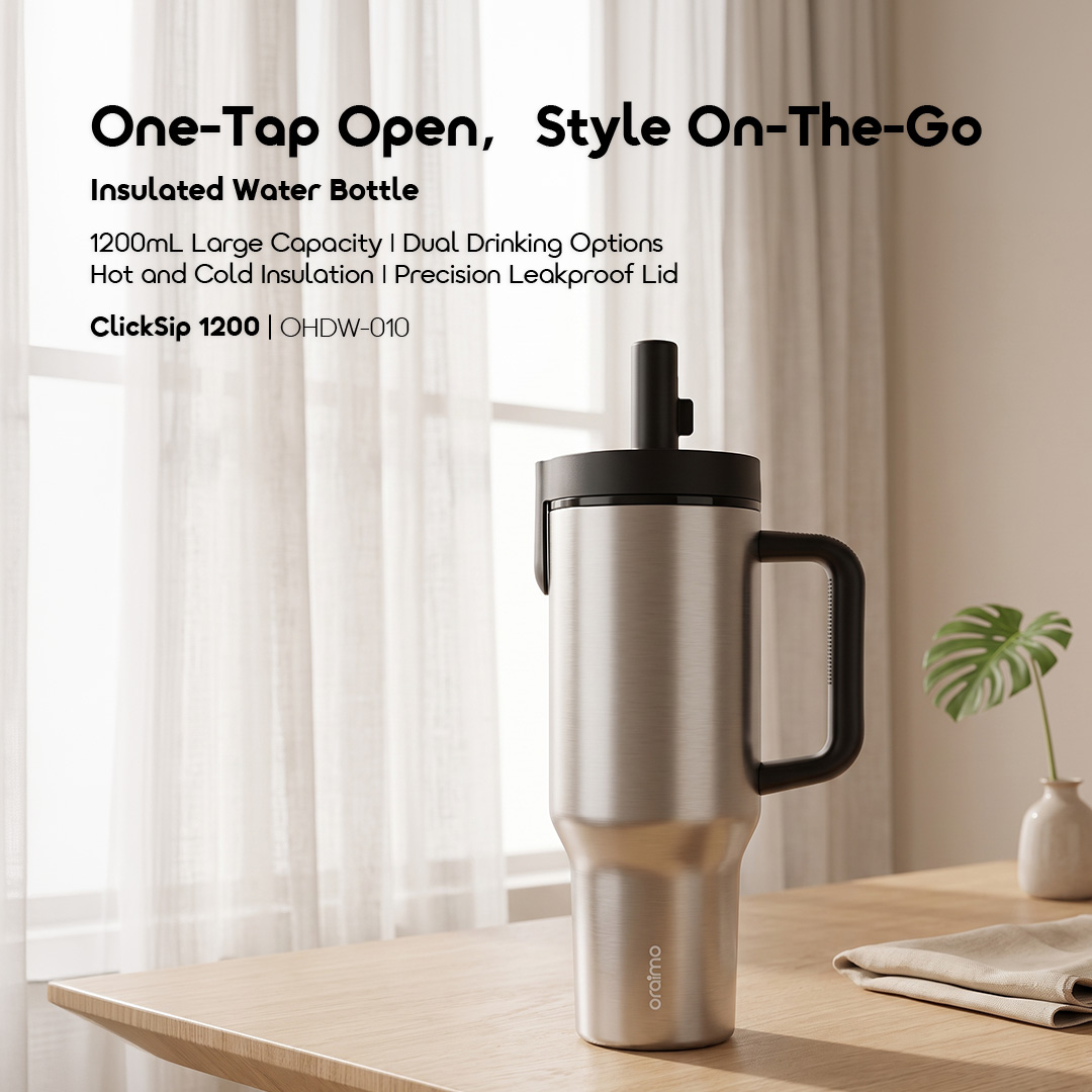 oraimo insulated water bottle clicksip 1200 OHDW-010 01 main oraimo insulated water bottle clicksip 1200 OHDW-010 01 main