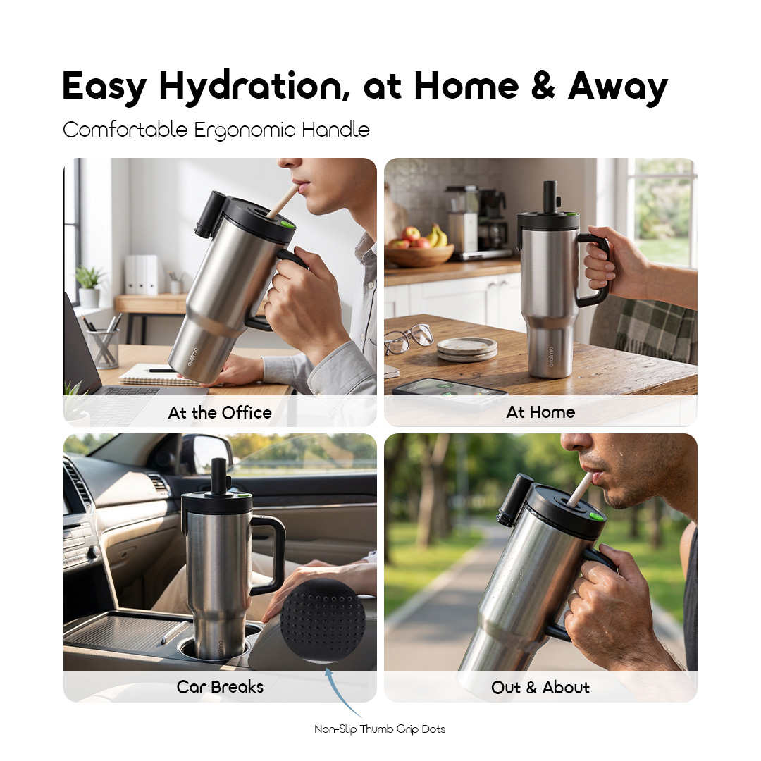 oraimo insulated water bottle clicksip 1200 OHDW-010 05 easy hydration at home away oraimo insulated water bottle clicksip 1200 OHDW-010 05 easy hydration at home away