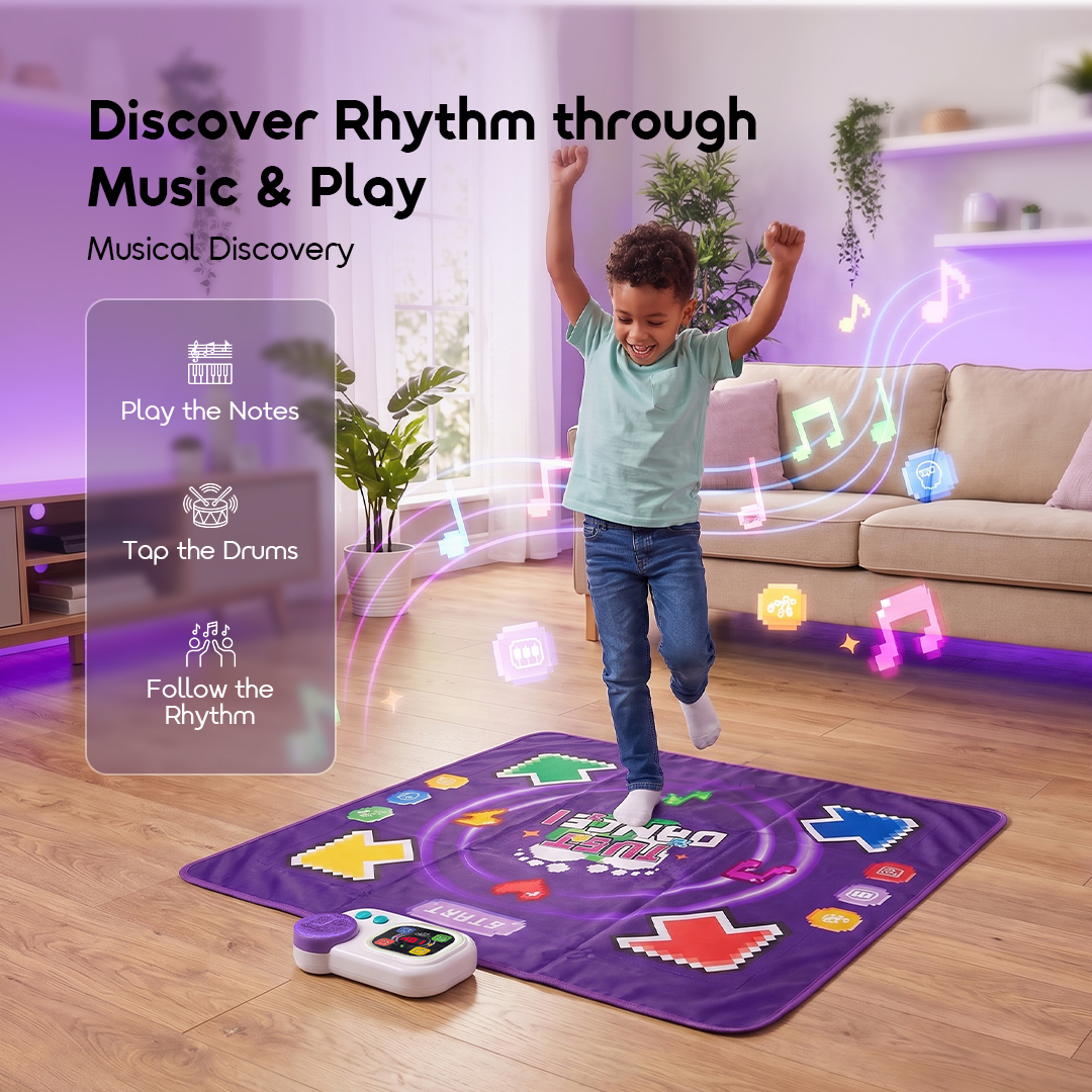oraimo DanceBuddy 6-Mode Bluetooth Music Kids Dance Mat