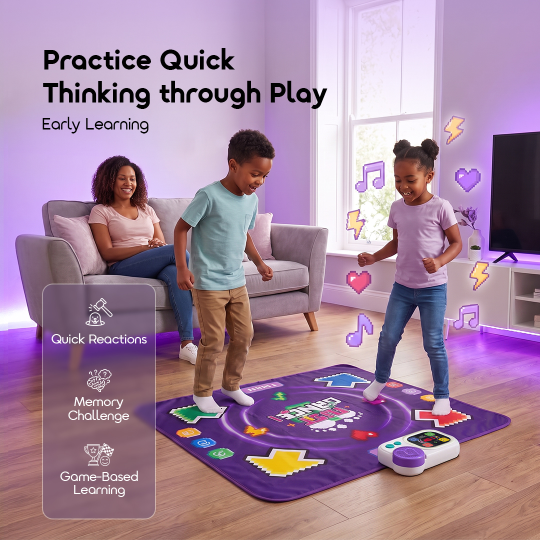 oraimo DanceBuddy 6-Mode Bluetooth Music Kids Dance Mat