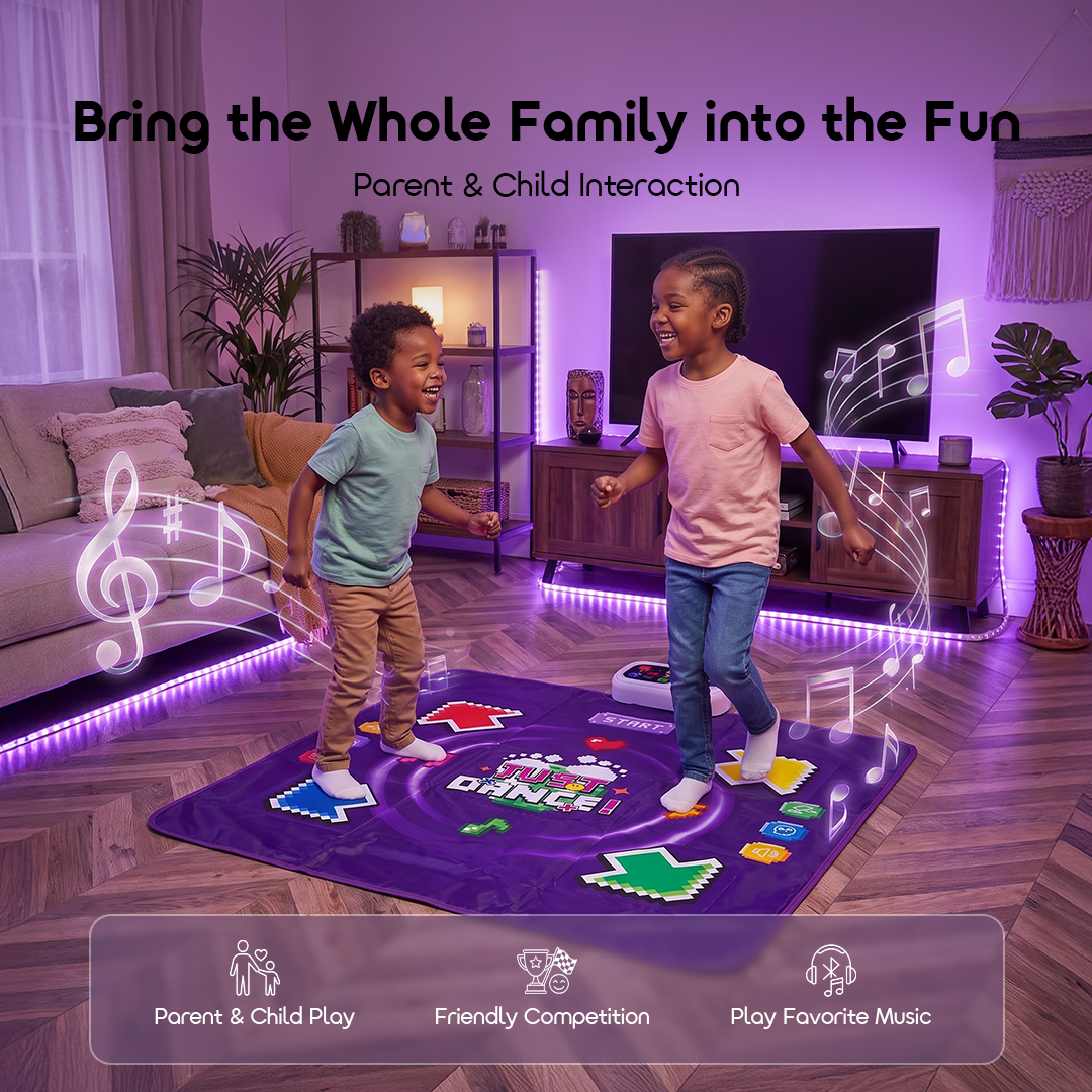 oraimo DanceBuddy 6-Mode Bluetooth Music Kids Dance Mat