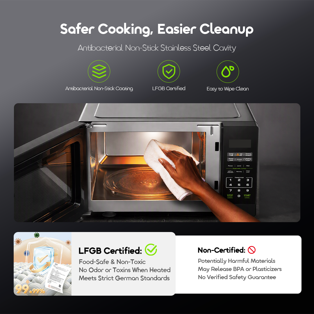 oraimo Microwave Oven InfiGrill OMO 522A 07 Safer Cooking Easier Cleanup