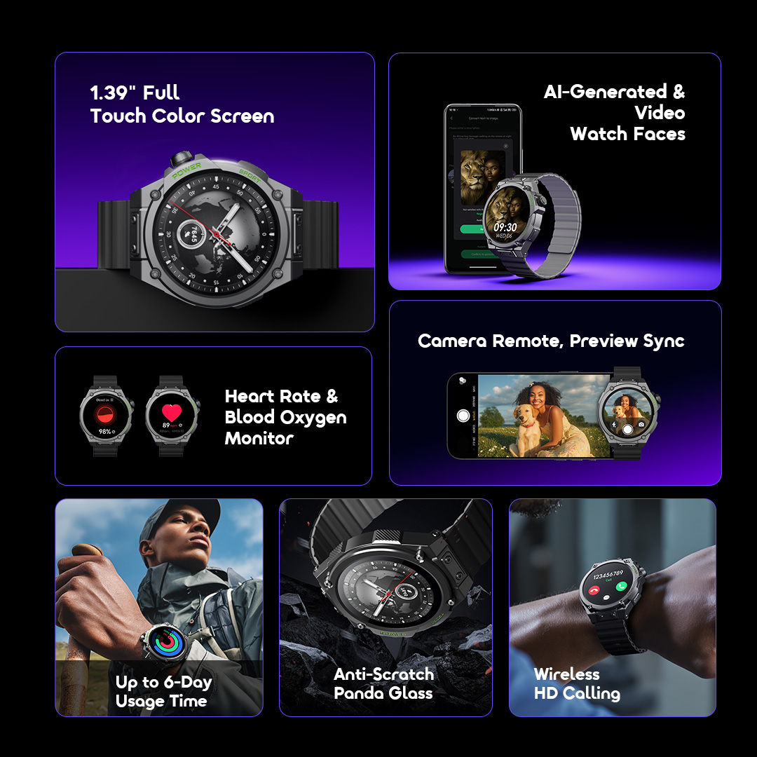 Oraimo Watch Nova RV OSW-822N | Oraimo OSW-822N | Oraimo Watch Nova RV OSW-822N | Oraimo