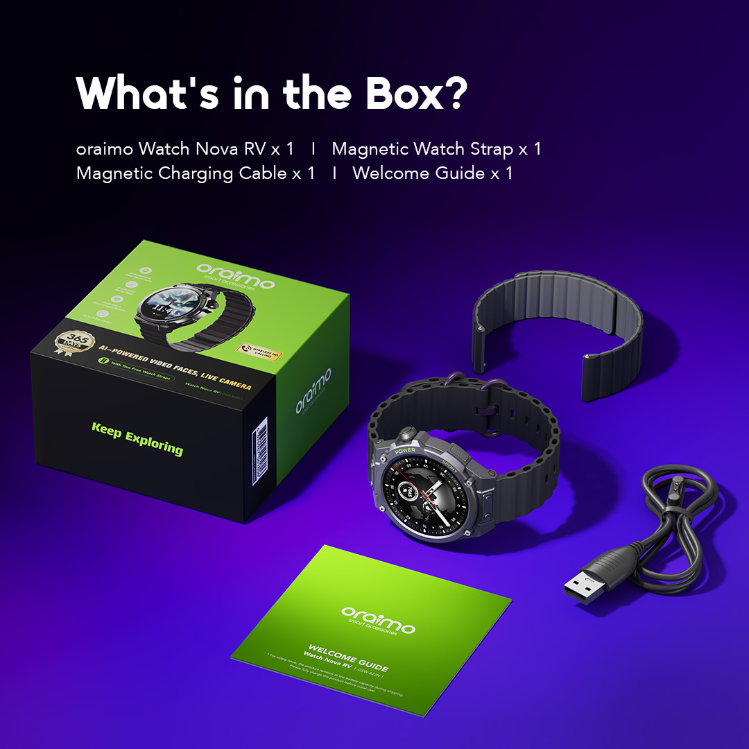 Oraimo Watch Nova RV OSW-822N | Oraimo OSW-822N | Oraimo Watch Nova RV OSW-822N | Oraimo