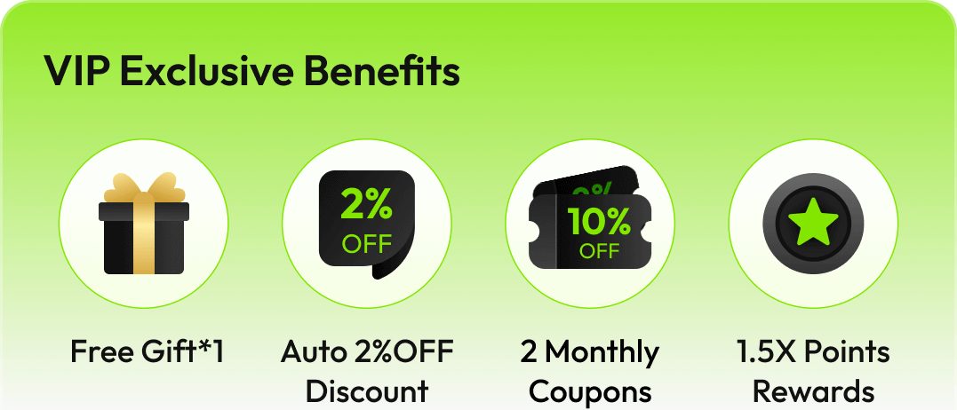 VIP Exclusive Benefits