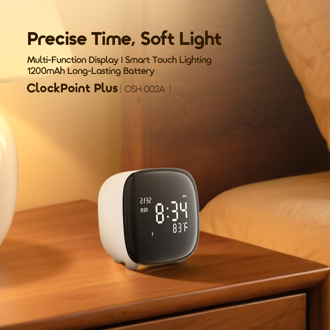 oraimo Alarm Clock ClockPoint Plus OSH-002A One Screen, Everything Covered-1