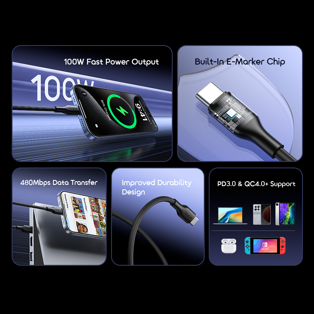 oraimo Data Cable RobustLine OCD-1145CC 02 features oraimo Data Cable RobustLine OCD-1145CC 02 features