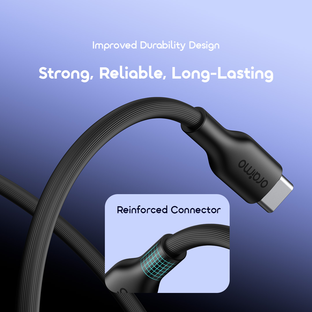 oraimo Data Cable RobustLine OCD-1145CC 06 Strong, Reliable, Long-Lasting oraimo Data Cable RobustLine OCD-1145CC 06 Strong, Reliable, Long-Lasting