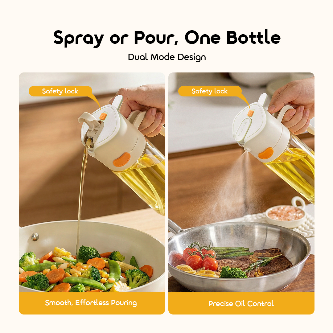 oraimo Oil Sprayer MistPour OHKO-001 02 Dual Mode Design