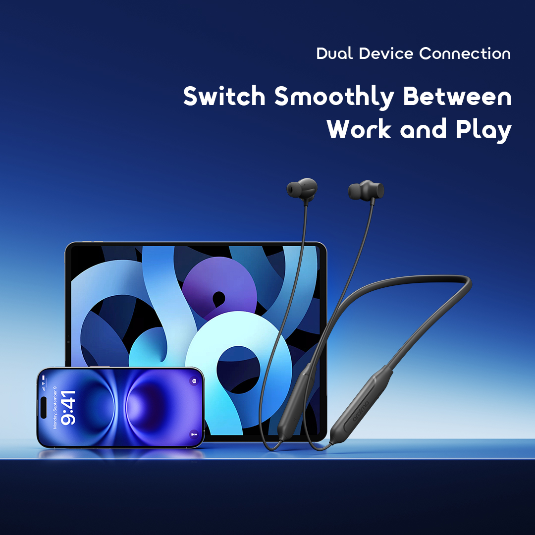 oraimo Earphone Necklace Neo OEB-310 07 Dual Device Connection