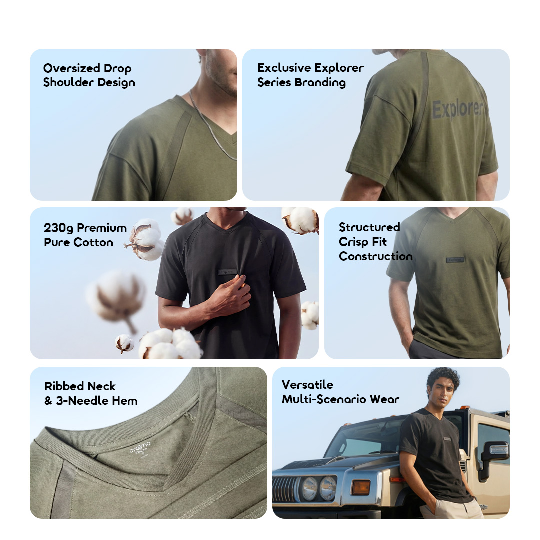 oraimo T-shirt Flex Tee OHDT-002 02 features