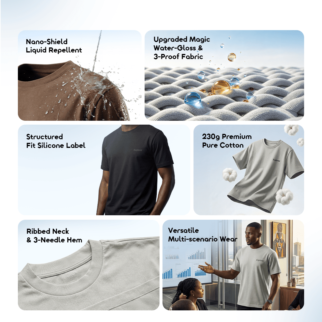 oraimo T-shirt NanoShield OHDT-003 02 features