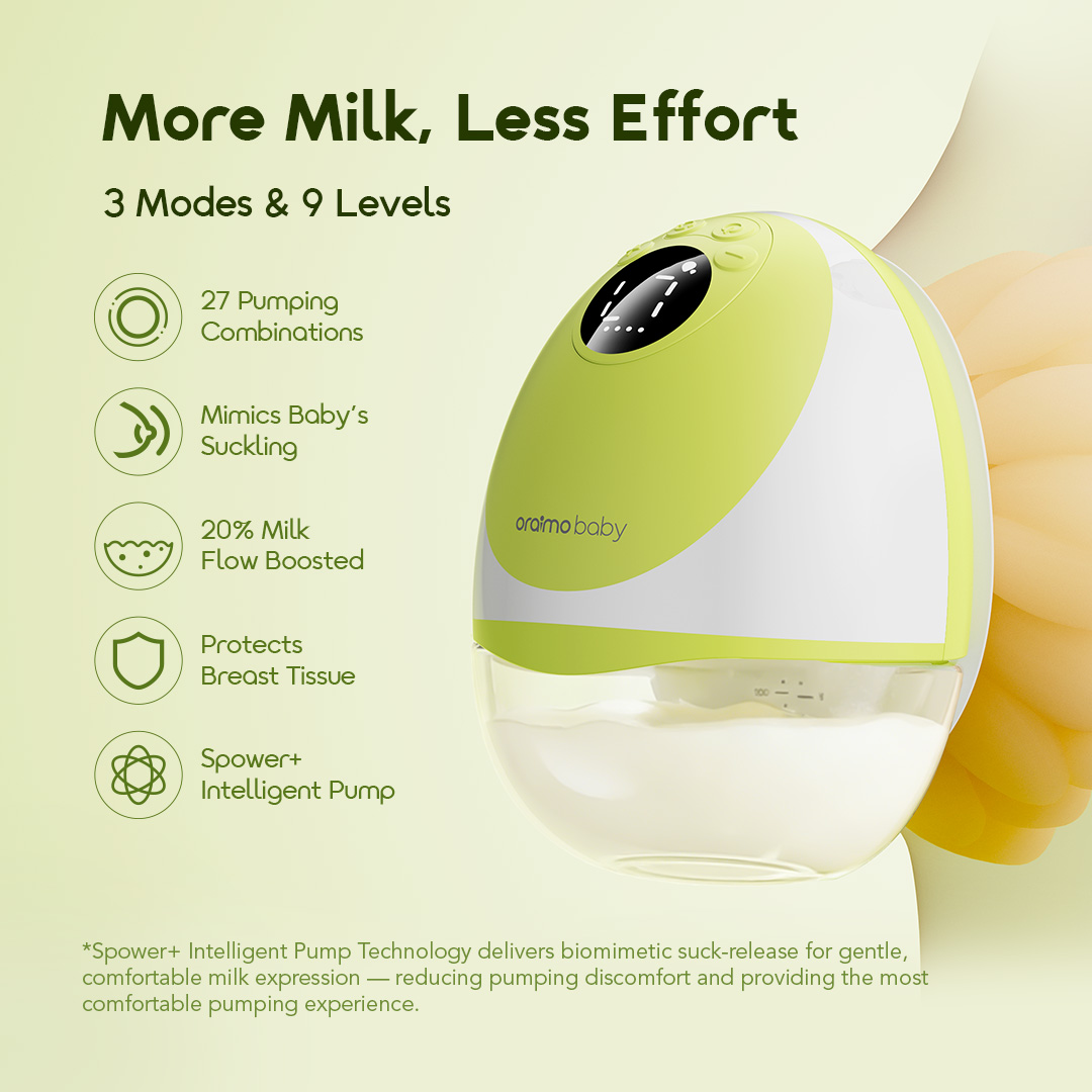 oraimo Wearable Breast Pump EasyPump OBR-841A 06 More Milk, Less Effort