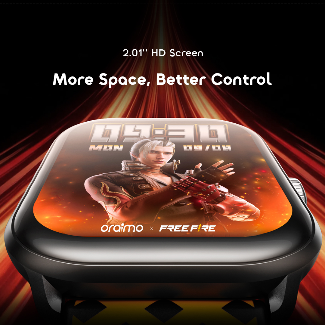 oraimo Smart Watch Watch 6 HAYATO OSW-809 03 2.01" HD Screen