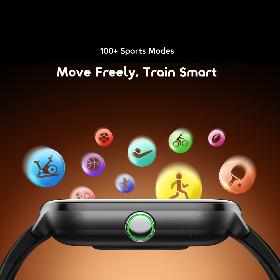 oraimo Smart Watch Watch 6 HAYATO OSW-809 08 100+ Sports Modes