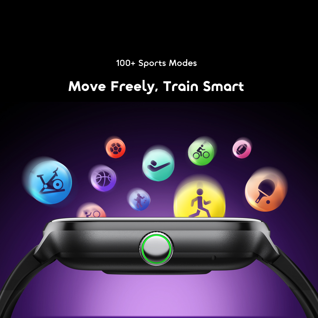 oraimo Smart Watch Watch 6 MOCO OSW-809 08 100+ Sports Modes